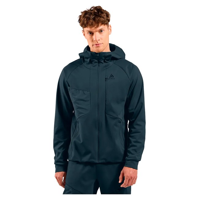 casaco odlo zeroweight wind x warm