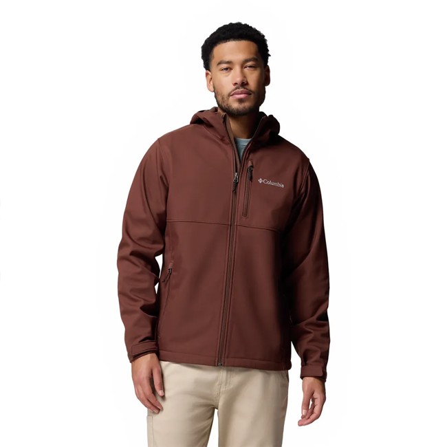 casaco columbia ascender ii hooded tobacco