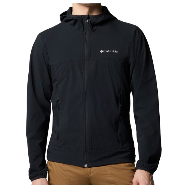 casaco columbia canyon ii hooded jacket black