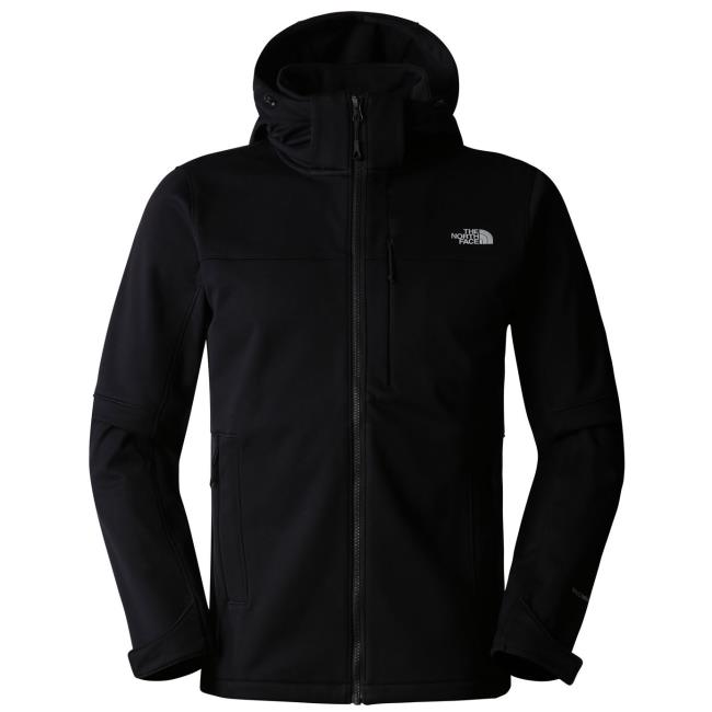 the north face diablo softshell detachable hood