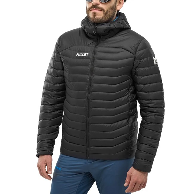 casaco millet evole light 700 hd m black - noir