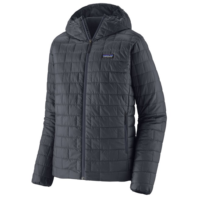 casaco patagonia nano puff hoody smolder blue