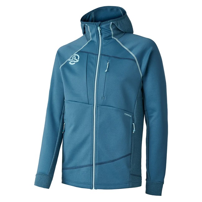 casaco ternua sakket 2.0 hood jkt m deep arctic blue