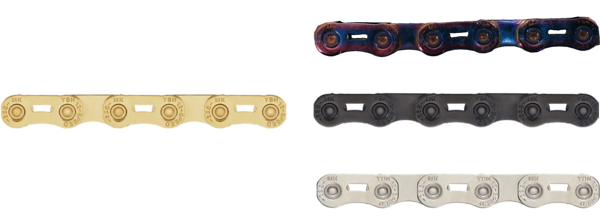 YBN MKH12e E-bike 12-Speed Chain Flat-Top Hollow Plate