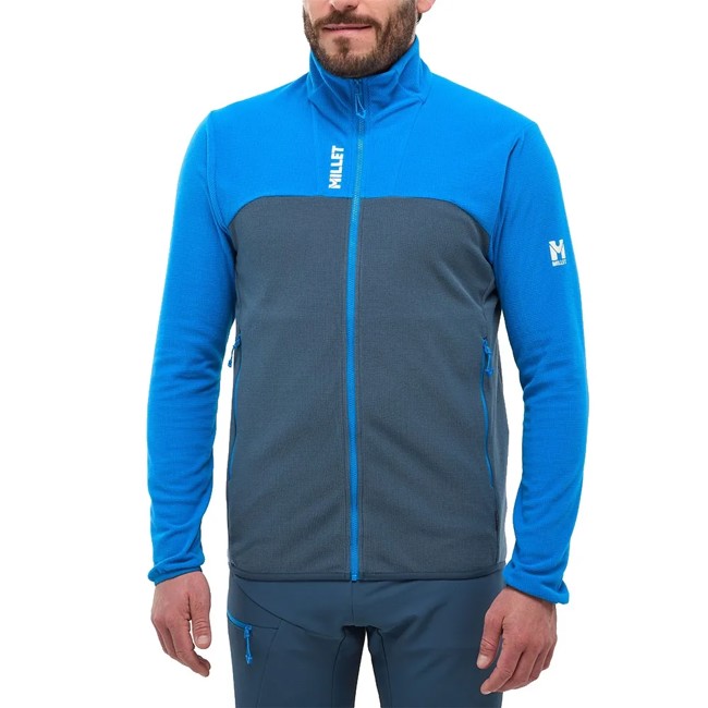 polar millet ubic lightgrid jkt m icon blue/dark deni