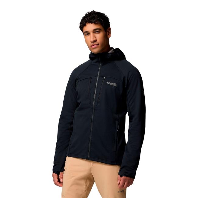 columbia arctic crest bonded fz black