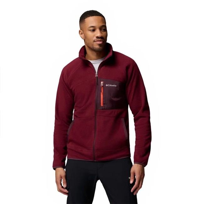 polar columbia fast trek overlay fz rich wine, moonvist