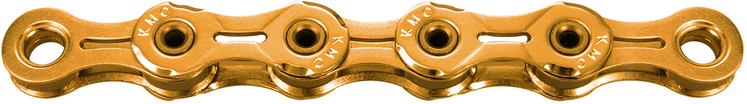 KMC X11SL Ti-N Gold Waxed 11-speed Chain