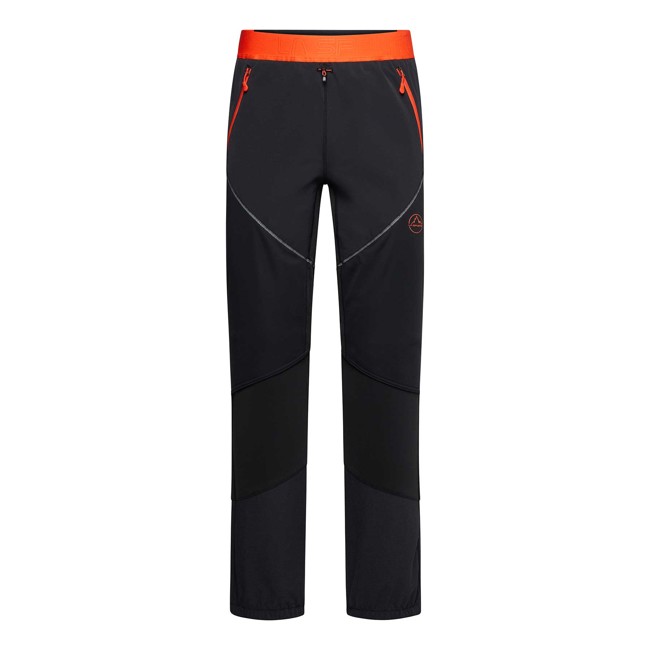 calças la sportiva kyril pant m black/cherry tomato