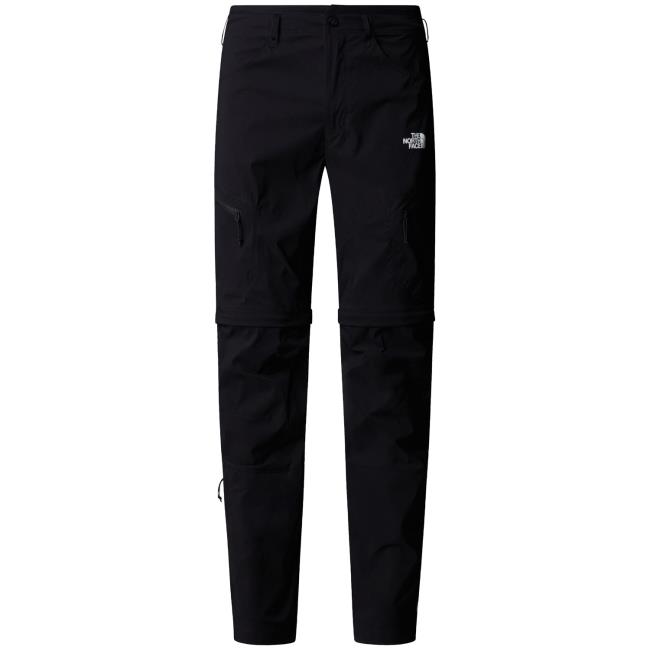 the north face m exploration reg tapered conv pant tnf