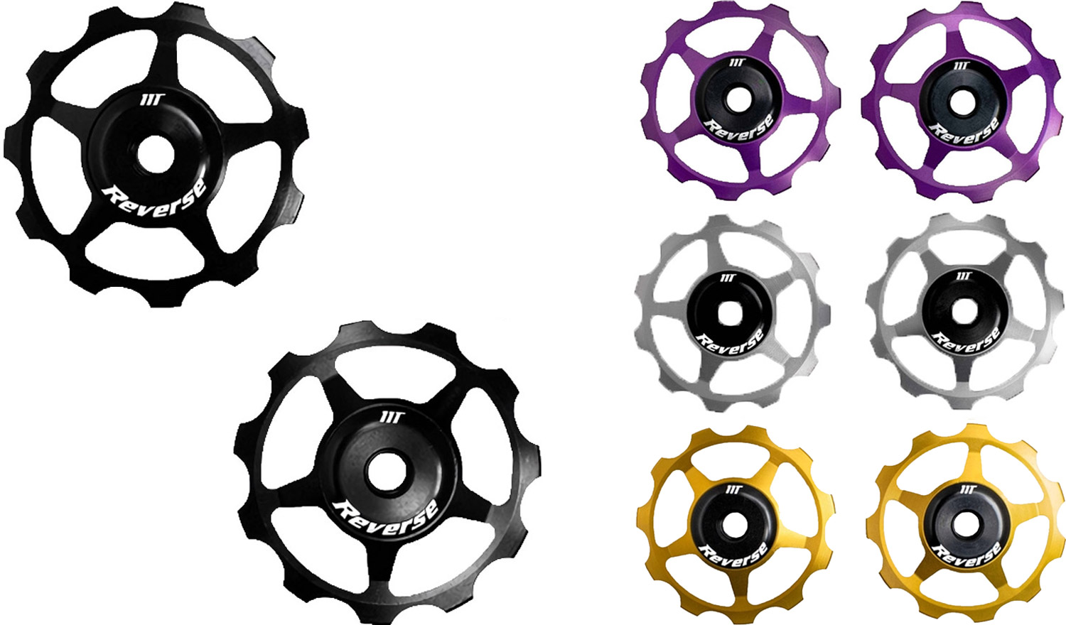 Reverse Components Colab Aluminium Pulley Set