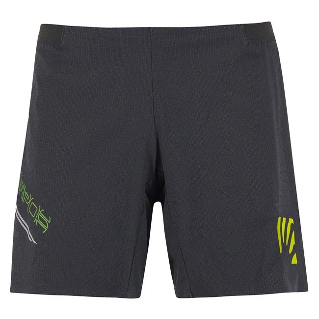 calças karpos over shorts black/jasmine green