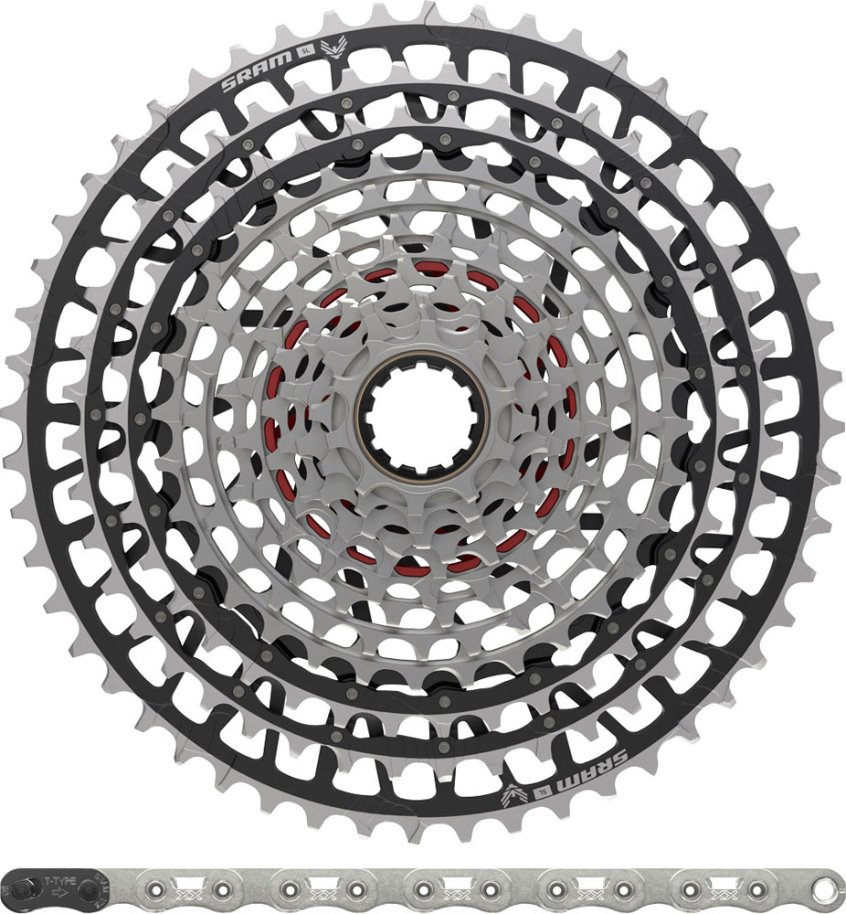 SRAM XX SL Eagle Transmisson 12-speed 10-52 Wear and Tear Kit