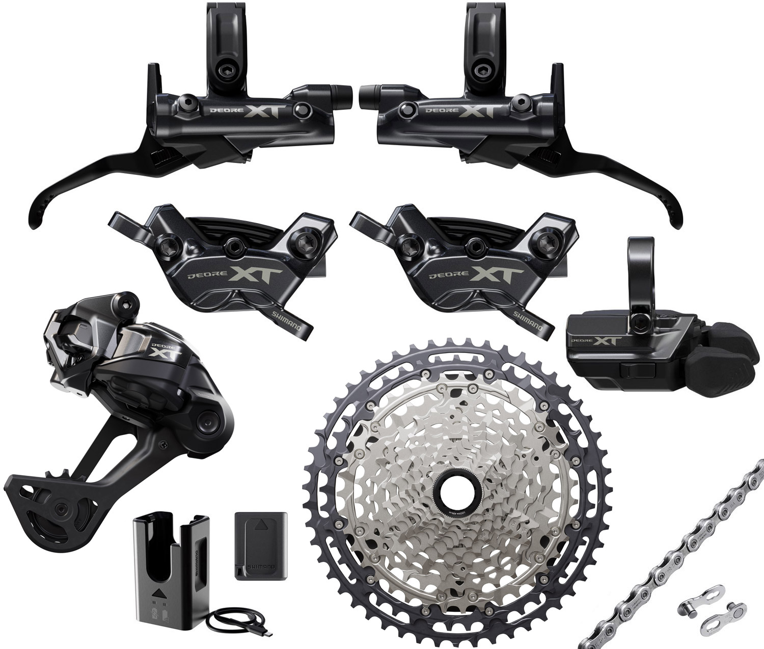 Shimano XT Di2 M8250-SGS 12-speed Enduro/Trail Group 10-51 Clamp