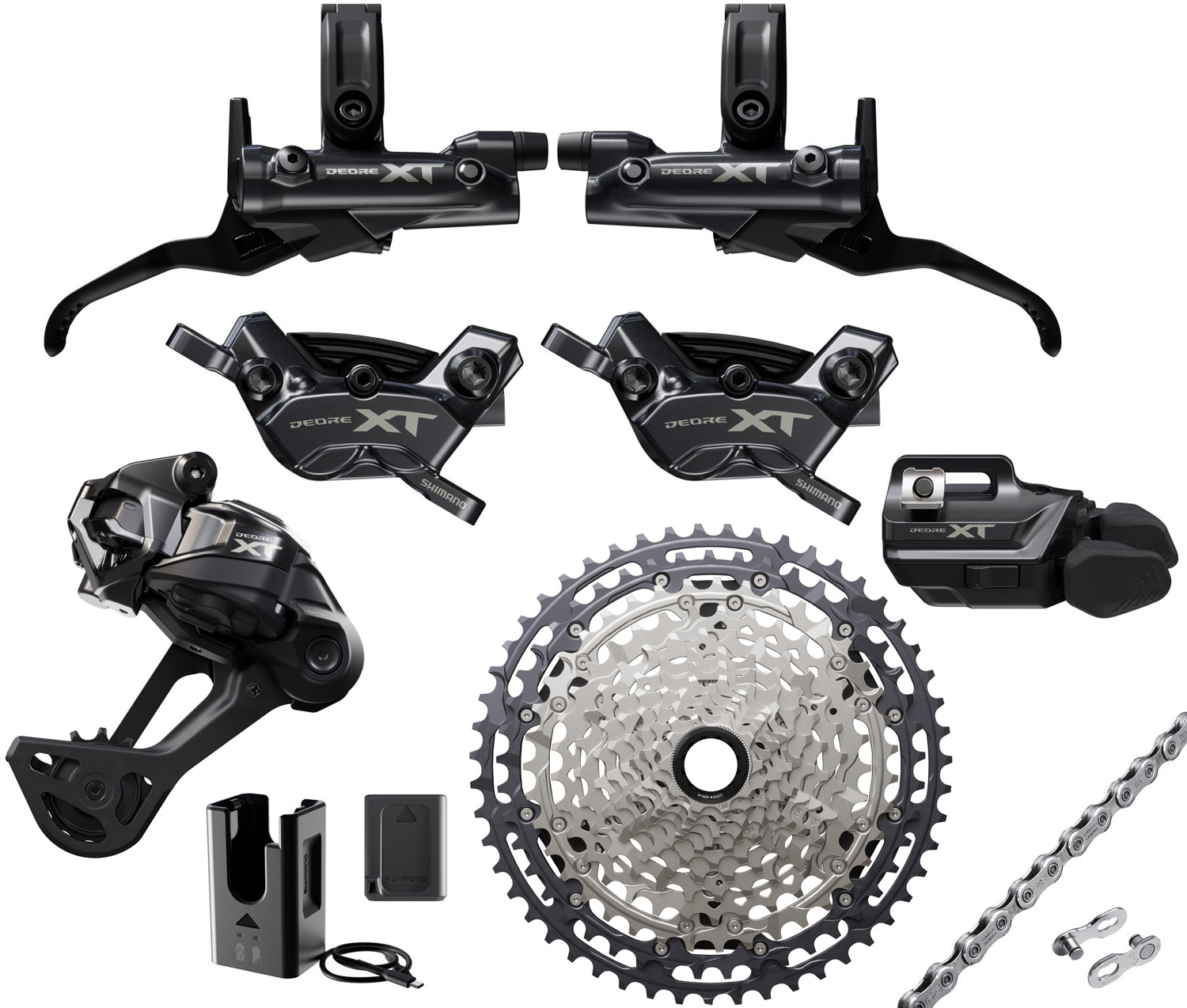 Shimano XT Di2 M8250-SGS 12-speed Enduro/Trail Group 10-51 I-Spec EV