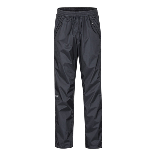 calças marmot precip eco full zip pant long black