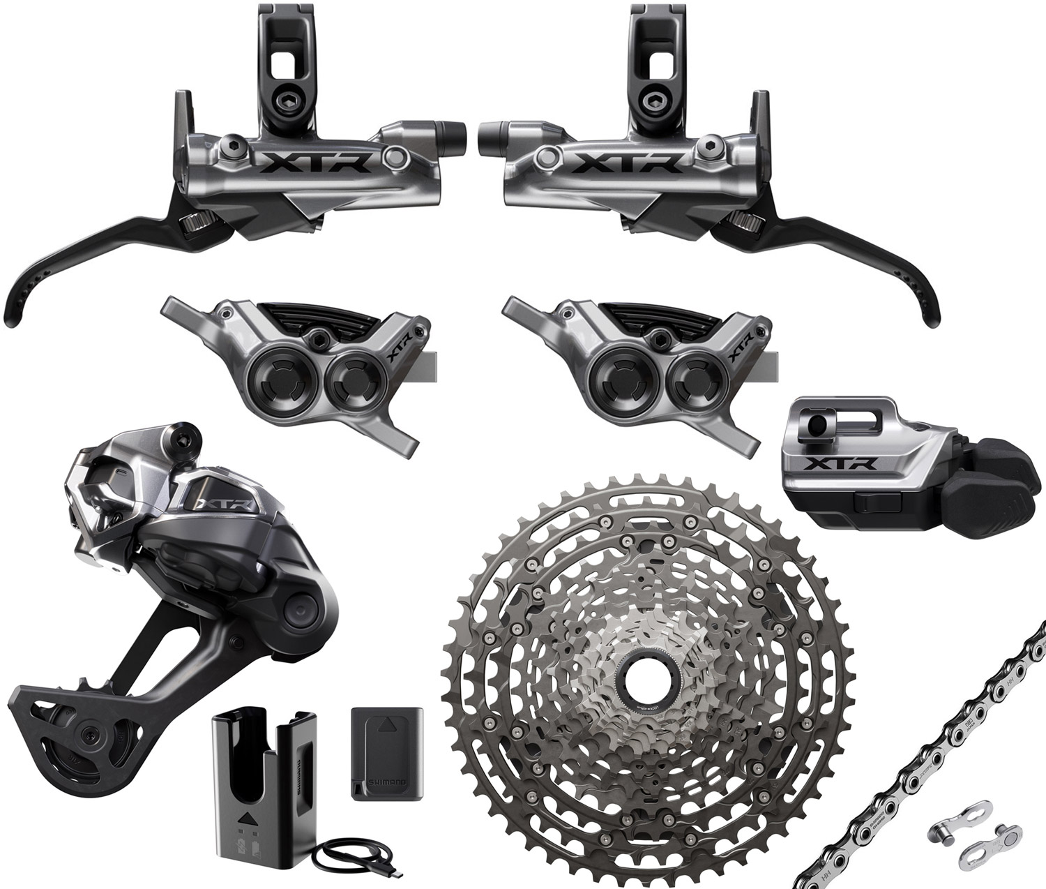 Shimano XTR Di2 M9250-SGS 12-speed Enduro/Trail Group 10-51 I-Spec EV