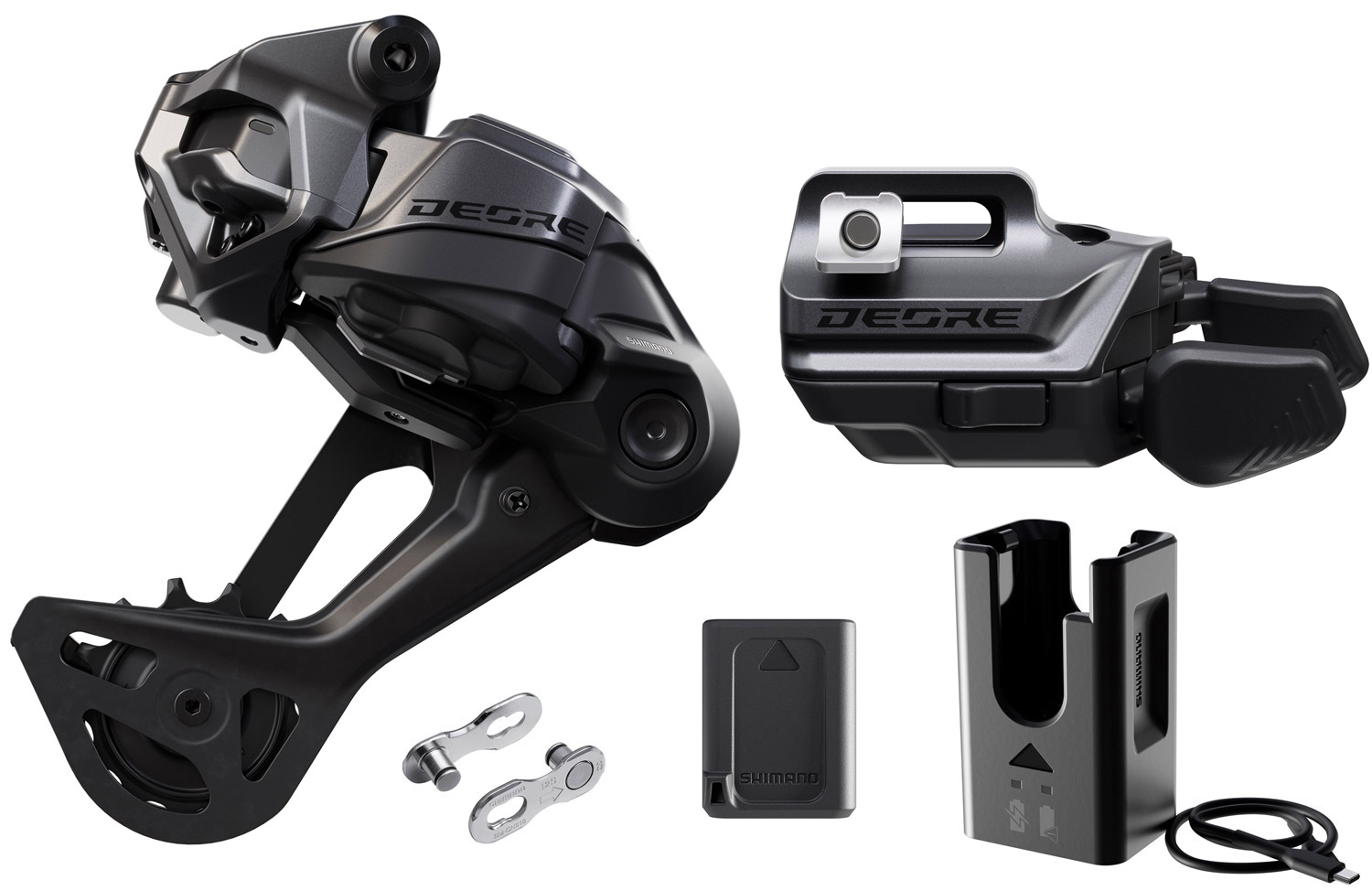 Shimano DEORE Di2 M6250-SGS 12-speed Drivetrain Upgrade Kit I-Spec EV