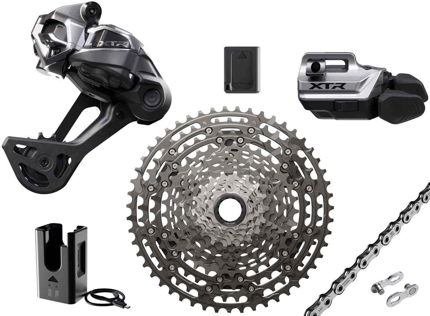 Shimano XTR Di2 M9250-SGS 12-speed Upgrade Kit 10-51 I-Spec EV
