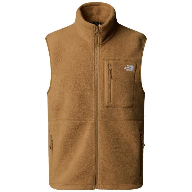 the north face m yumiori vest utility brown