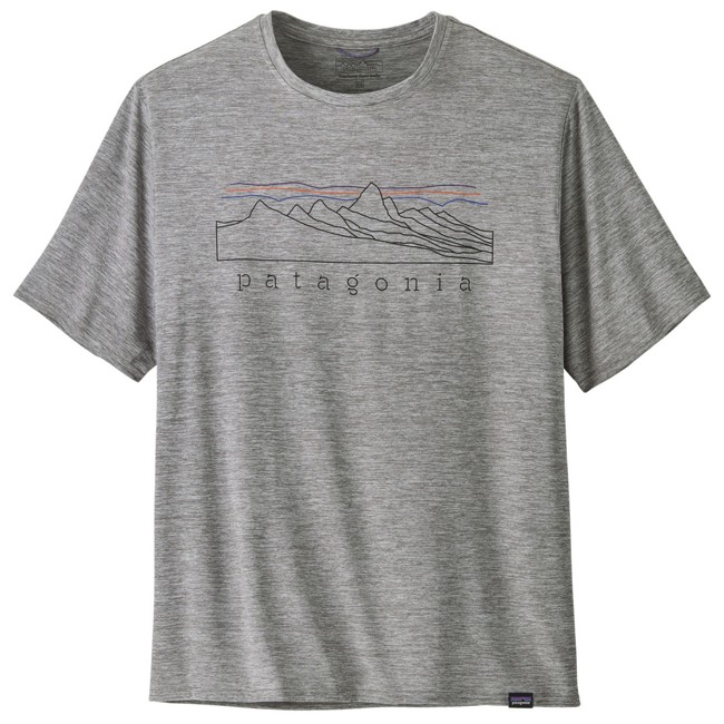 camiseta patagonia cap cool daily graphic shirt stratapeak