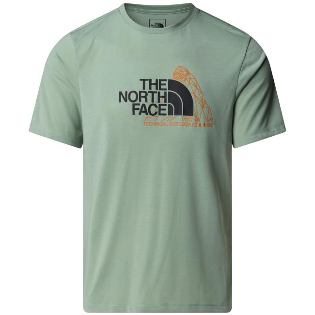 the north face foundation mountain ss tee