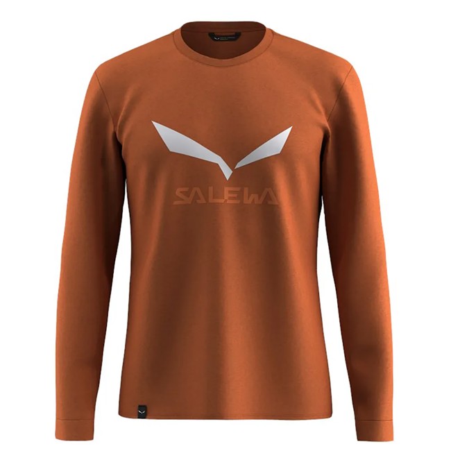 camiseta salewa dry m l/s tee