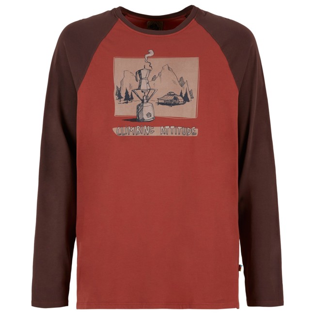 camiseta e9 long coffee-w25 paprika-441