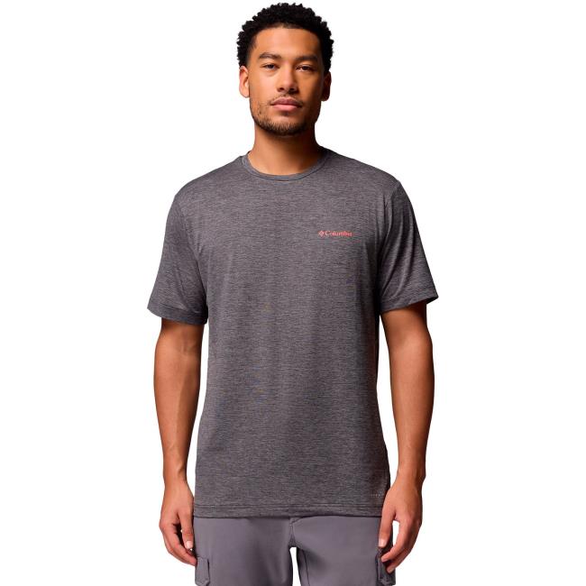 columbia kwick hike back graphic ss tee black hea