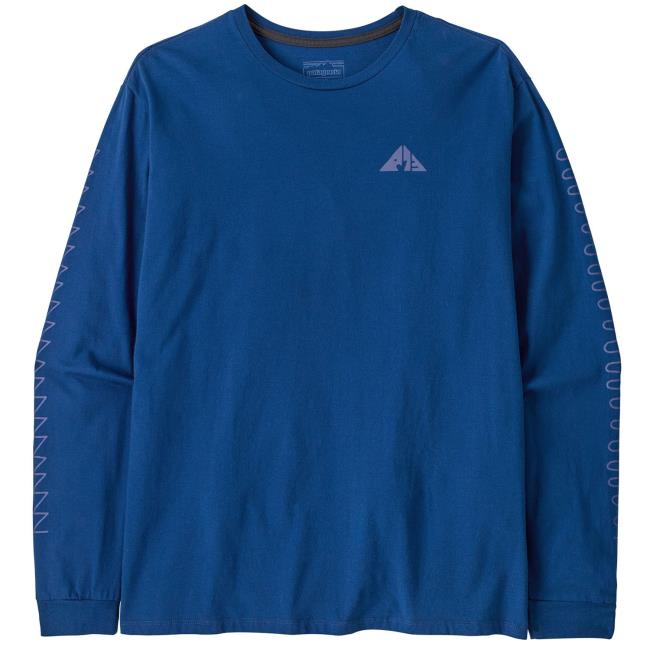 patagonia ms ls driftways organic t-shirt clement