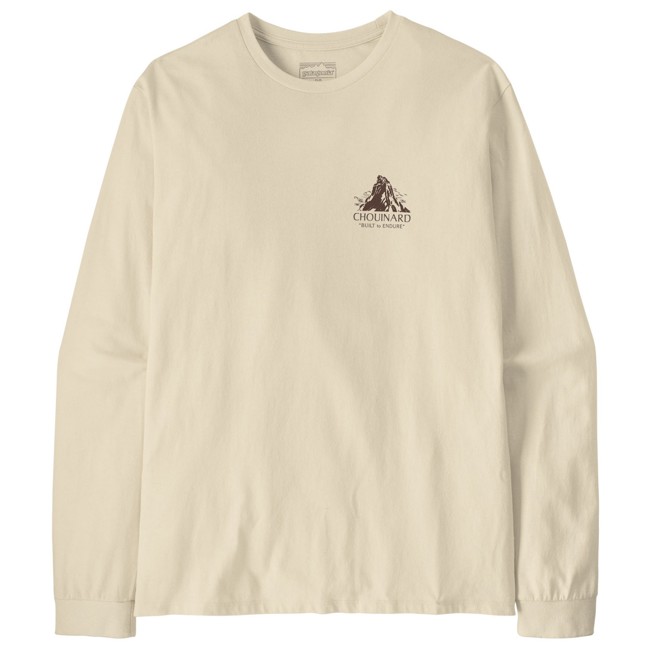 camiseta patagonia ms ls chouinard crest resp-t birch white