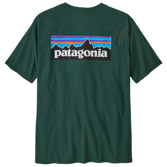 camiseta patagonia p-6 logo resp-t
