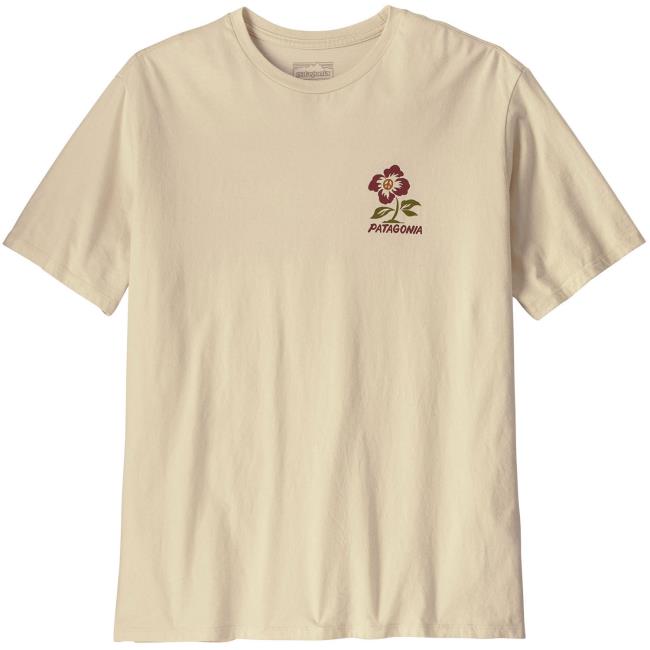 patagonia ms balance organic t-shirt peace seeds: