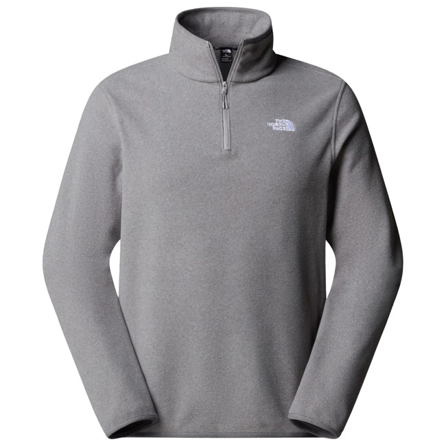 polar the north face m glacier 1/4 zip mid gre
