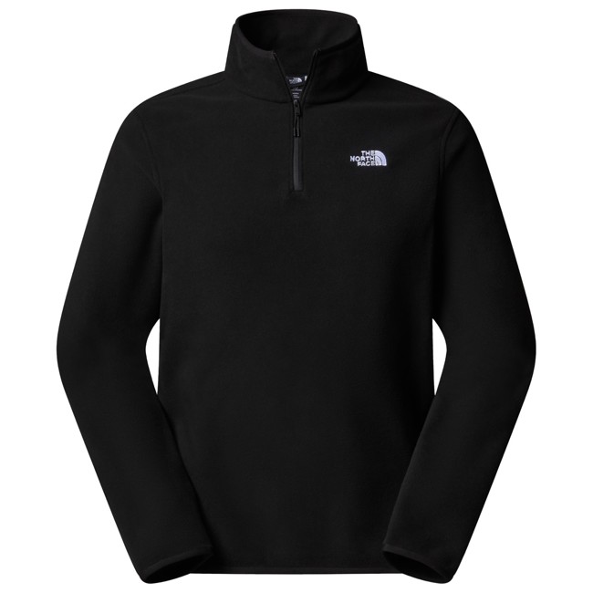 polar the north face m glacier 1/4 zip jkt black