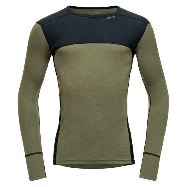 camiseta devold 190 shirt man ink/lichen