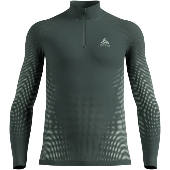 camiseta odlo bl top turtle ls hz perf warm urban chic