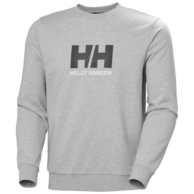 helly hansen logo crew sweater