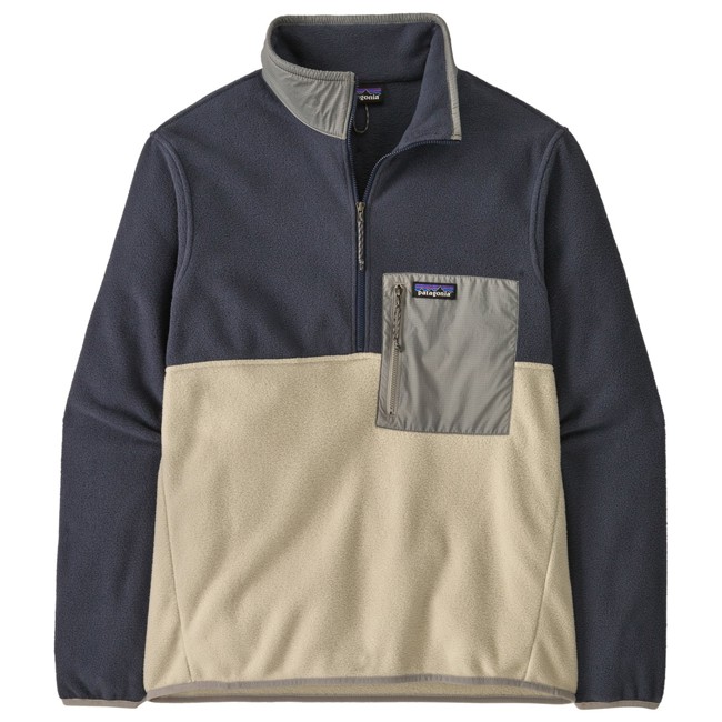 polar patagonia ms microdini 1/2 zip p/o pelican