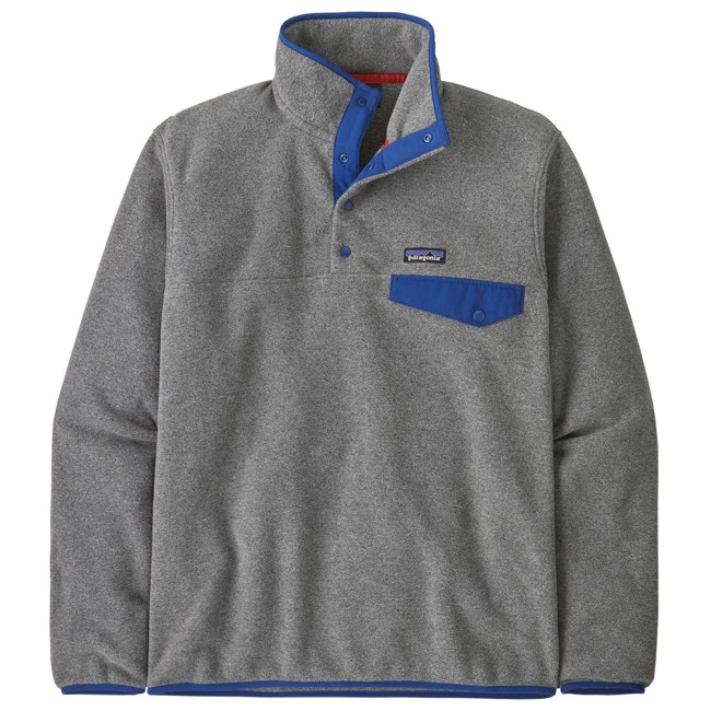 polar patagonia lw synch snap-t p/o nickel w/clement