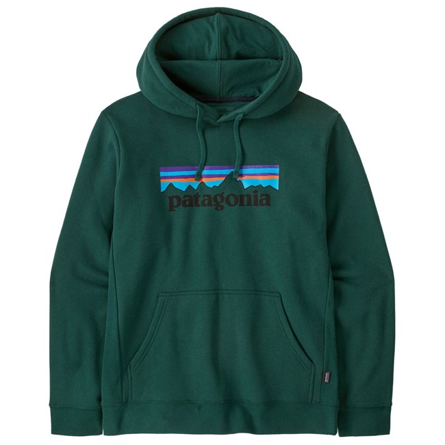 camisola com capuz patagonia p-6 logo uprisal hoody cascade green