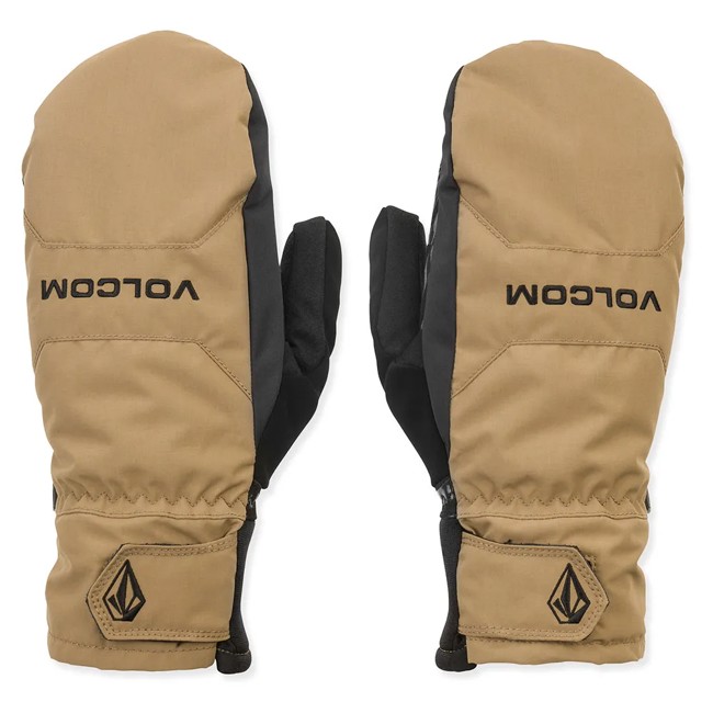 luvas sem dedos volcom v.co nyle bronze