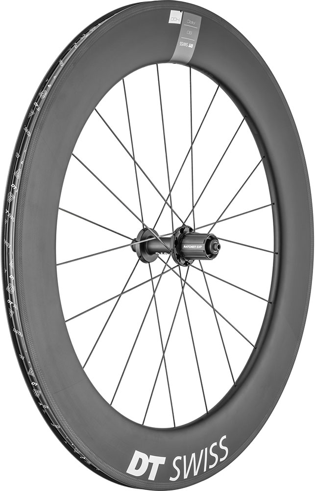 DT Swiss ARC 1400 Dicut® 80 28" Shimano HG Carbon Rear wheel