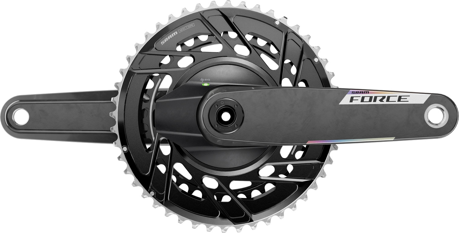 SRAM Force AXS Powermeter E1 DUB 2x12-speed Carbon Crank 46/33T