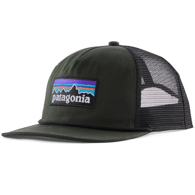 patagonia airfarer cap p-6 logo: old growth green