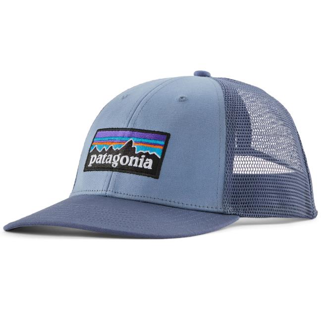 patagonia p-6 logo lopro trucker hat barnacle blue
