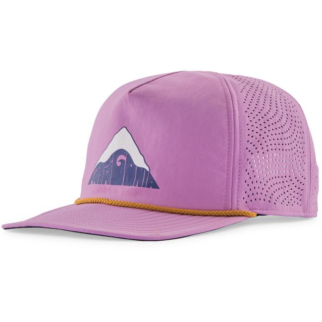 patagonia snowfarer cap driftways: brisk purple