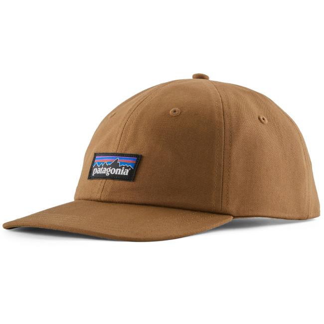 patagonia p-6 label trad cap deer brown