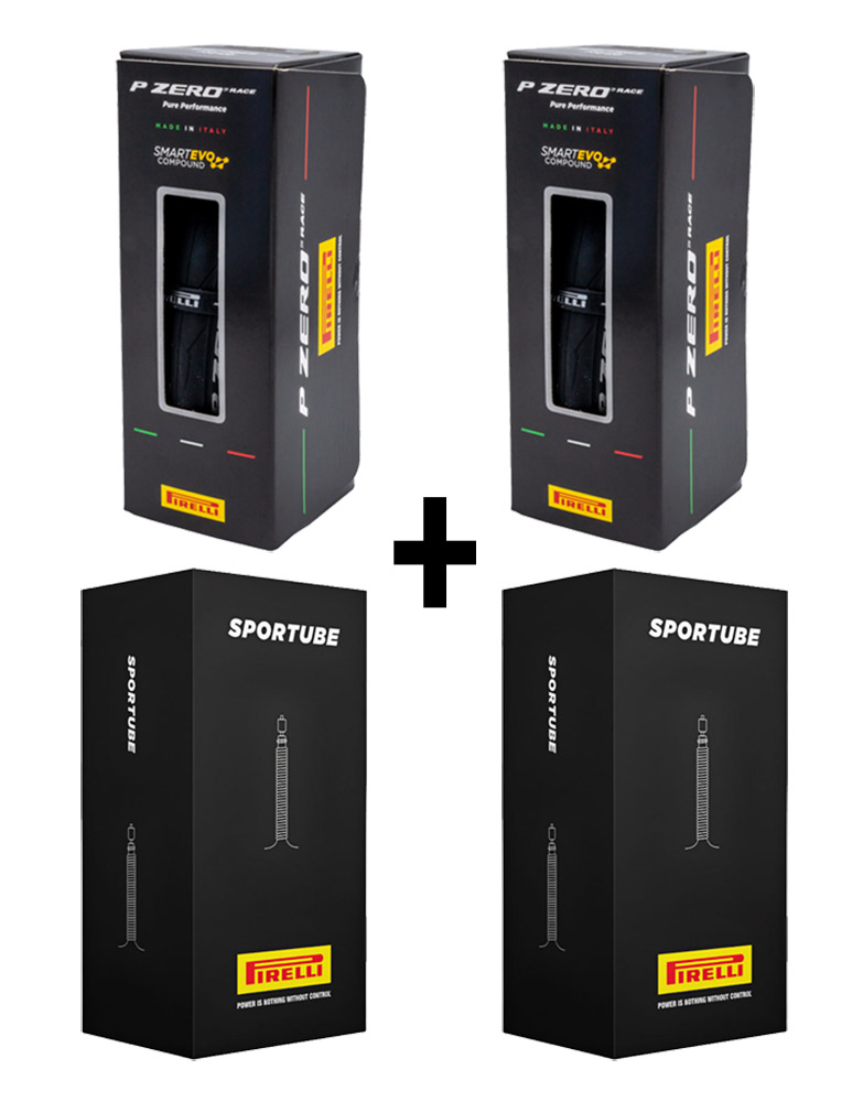 Pirelli P ZERO™ Race Folding Tyre Set Incl. Tubes