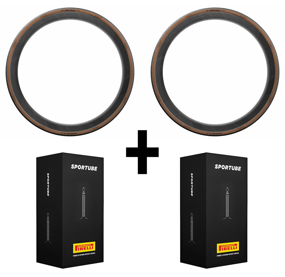 Pirelli P ZERO™ Race Classic Folding Tyre Set 28-622 Incl. Tubes